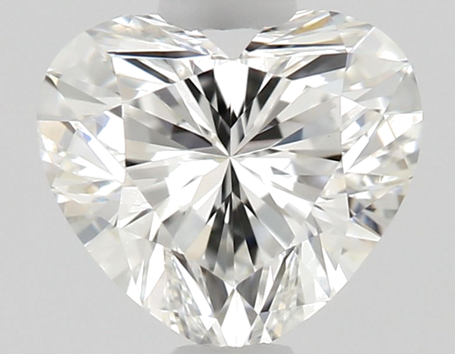 0.5 carat F-VS1 Natūralus Heart Deimantas (1)