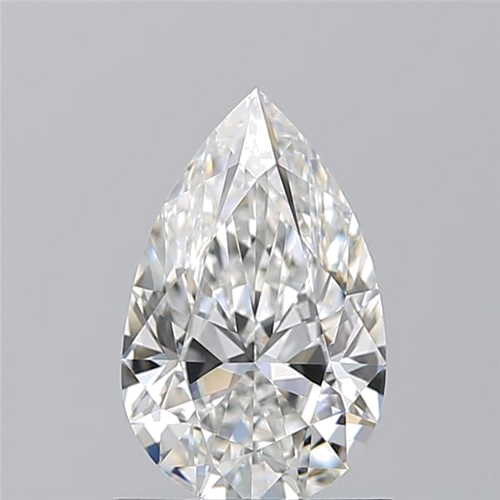 1.01 carat F-VVS2 Natūralus Pear Deimantas (1)