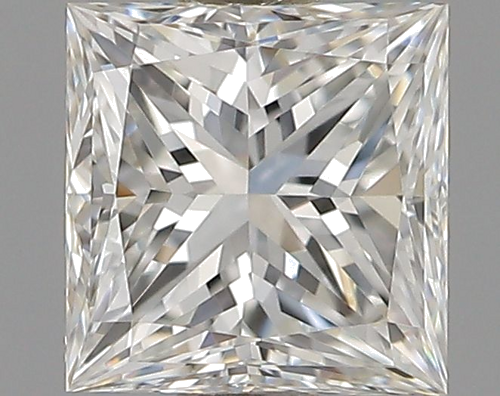 0.5 carat G-VVS1 Natūralus Princess Deimantas (1)