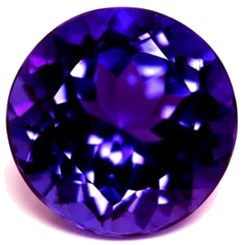 4.67 carat BLUE Round Tanzanite (1)