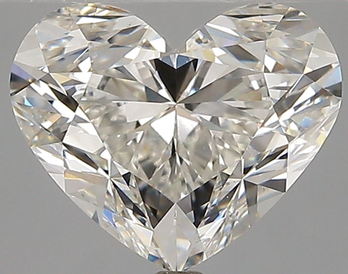 3.03 carat I-VS2 Natūralus Heart Deimantas (1)