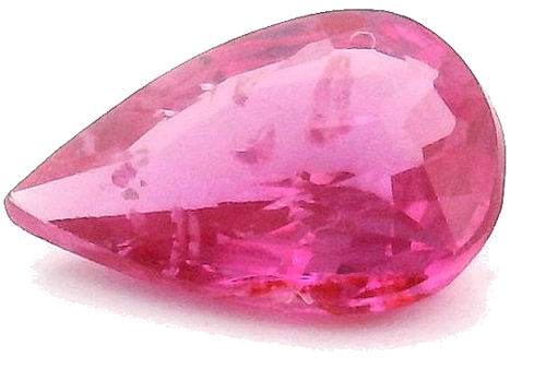 0.34 carat RED Pear Rubinas (1)
