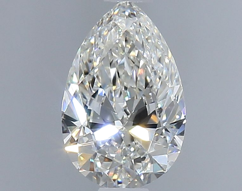 0.53 carat G-IF Natūralus Pear Deimantas (1)