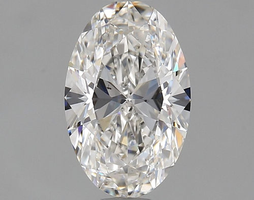 0.9 carat H-VS2 Natūralus Oval Deimantas (1)
