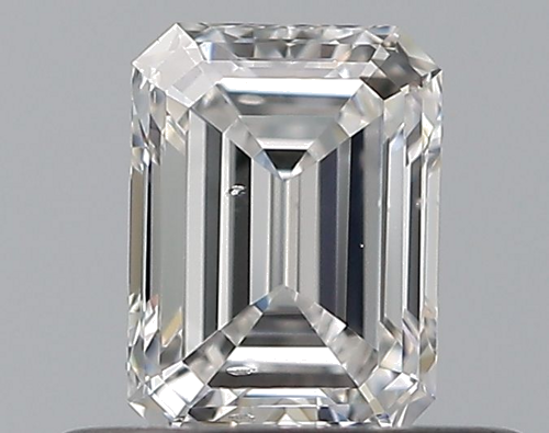 0.4 carat E-SI1 Natūralus Emerald Deimantas (1)