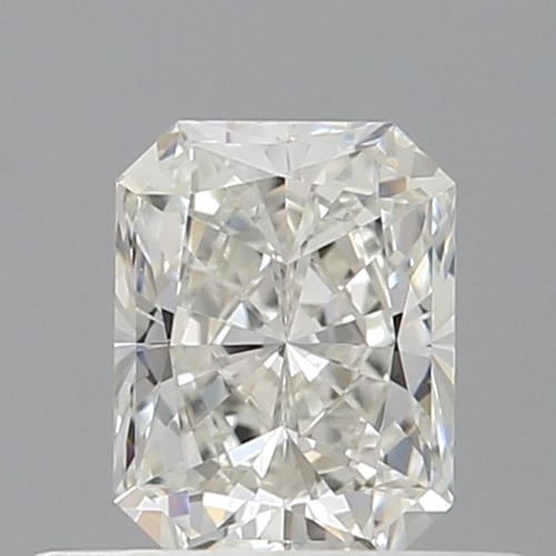 0.51 carat H-VVS1 Natūralus Radiant Deimantas (1)