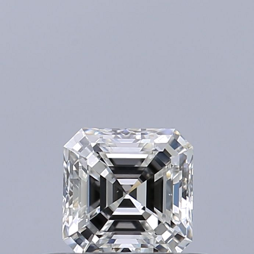 0.36 carat E-VS1 Natūralus Asscher Deimantas (1)