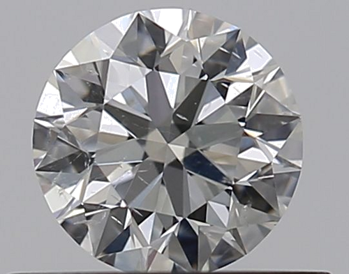 0.43 carat G-SI2 Excellent cut Natūralus Round Deimantas (1)
