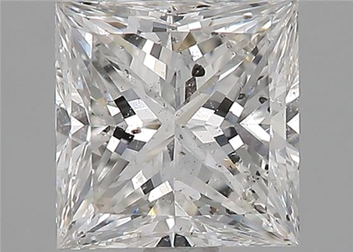 1.5 carat E-SI2 Natūralus Princess Deimantas (1)