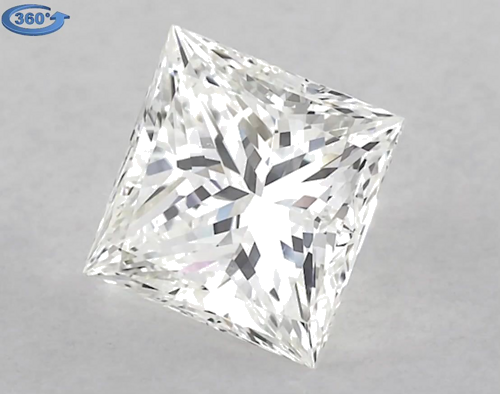 1.71 carat I-VS1 Natūralus Princess Deimantas (1)