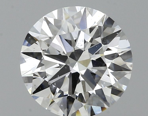 0.51 carat E-SI1 Excellent cut Natūralus Round Deimantas (1)