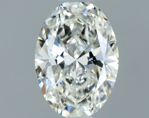 0.57 carat H-VVS1 Natūralus Oval Deimantas (1)
