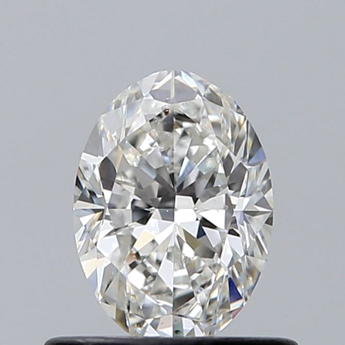 0.6 carat G-SI1 Natūralus Oval Deimantas (1)