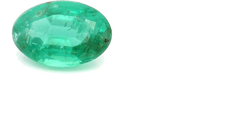 0.48 carat GREEN Oval Smaragdas (1)