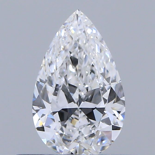 0.4 carat D-VS1 Natūralus Pear Deimantas (1)