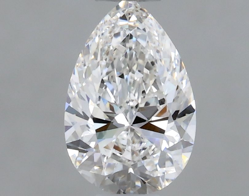 0.4 carat F-VVS1 Natūralus Pear Deimantas (1)