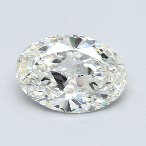 7.01 carat J-VS1 Natūralus Oval Deimantas (1)