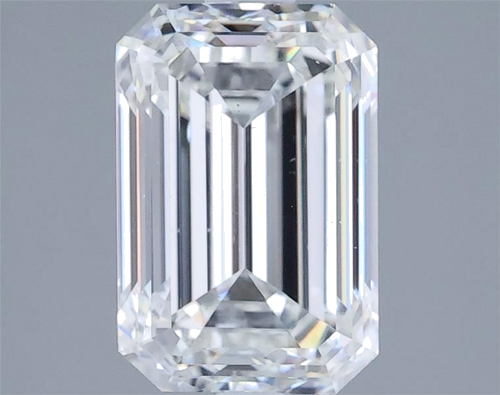 3.0 carat F-SI1 Natūralus Emerald Deimantas (1)