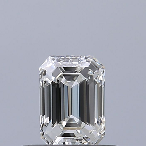 0.4 carat F-VVS2 Natūralus Emerald Deimantas (1)