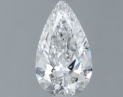 0.34 carat D-IF Natūralus Pear Deimantas (1)