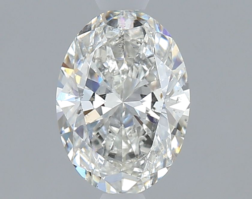 1.0 carat G-SI2 Natūralus Oval Deimantas (1)