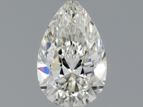 0.5 carat H-VVS1 Natūralus Pear Deimantas (1)