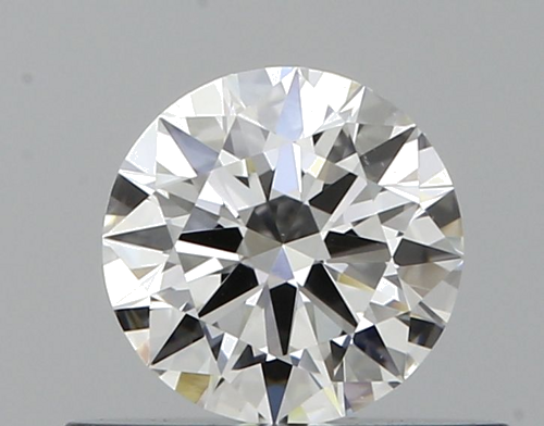 0.37 carat F-VVS2 Excellent cut Natūralus Round Deimantas (1)
