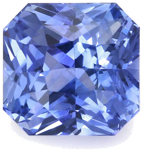 4.53 carat BLUE Radiant Safyras (1)
