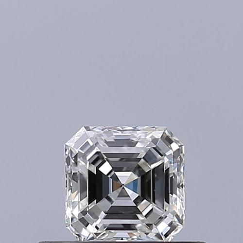 0.36 carat F-IF Natūralus Asscher Deimantas (1)