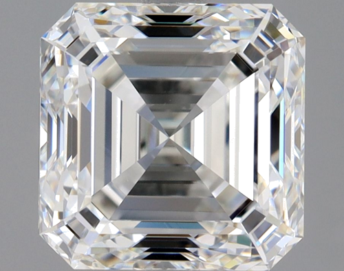 2.52 carat F-VVS2 Natūralus Asscher Deimantas (1)