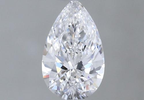 0.26 carat D-VVS1 Natūralus Pear Deimantas (1)