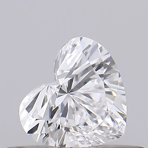 0.26 carat D-VS1 Natūralus Heart Deimantas (1)