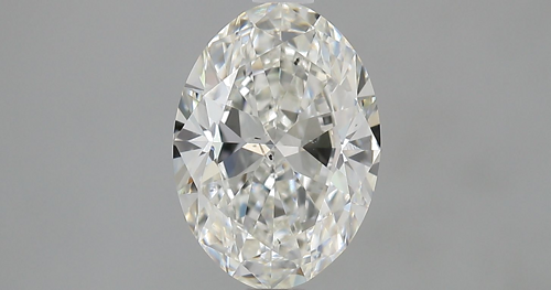 1.81 carat H-SI1 Natūralus Oval Deimantas (1)