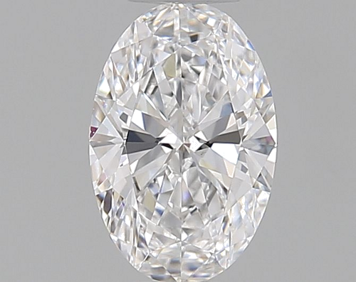 0.36 carat D-VVS2 Natūralus Oval Deimantas (1)