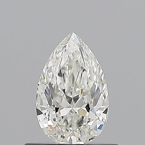 0.51 carat I-VVS1 Natūralus Pear Deimantas (1)