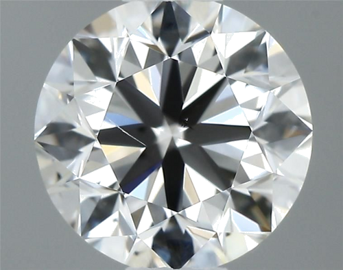 0.5 carat F-SI1 Very Good cut Natūralus Round Deimantas (1)