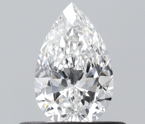 0.4 carat E-VS1 Natūralus Pear Deimantas (1)