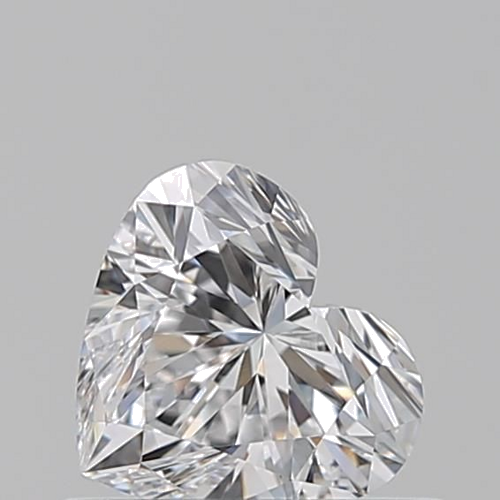 0.5 carat D-VVS1 Natūralus Heart Deimantas (1)