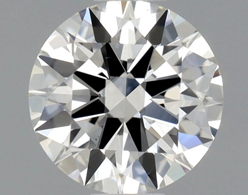 0.5 carat H-VS1 Excellent cut Natūralus Round Deimantas (1)