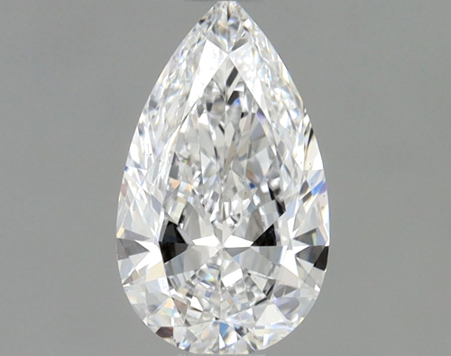 0.5 carat D-VS2 Natūralus Pear Deimantas (1)