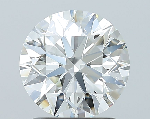 1.71 carat I-SI2 Excellent cut Natūralus Round Deimantas (1)