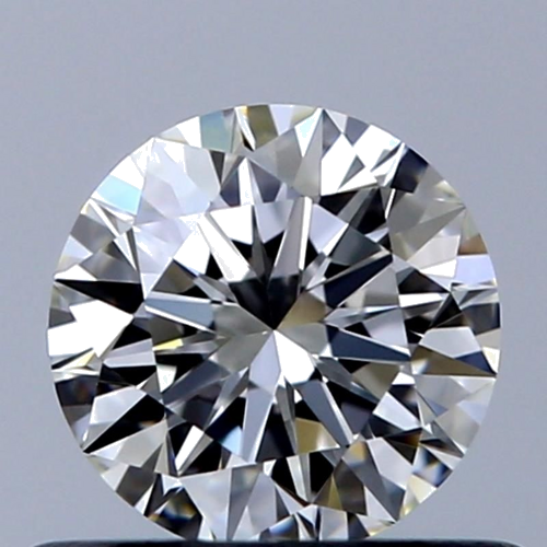 0.5 carat H-VVS2 Excellent cut Natūralus Round Deimantas (1)