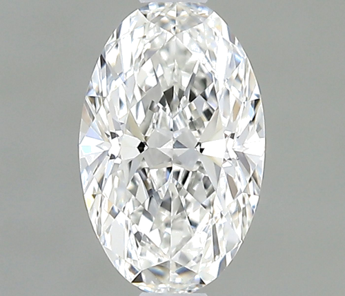 0.37 carat F-VVS1 Natūralus Oval Deimantas (1)