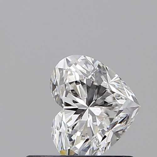 0.5 carat E-VS1 Natūralus Heart Deimantas (1)