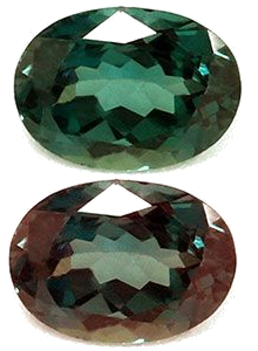 0.34 carat GREEN Oval Alexandrite (1)
