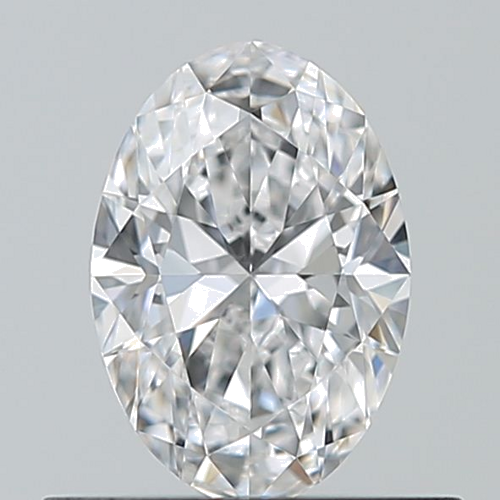 0.5 carat D-VVS1 Natūralus Oval Deimantas (1)