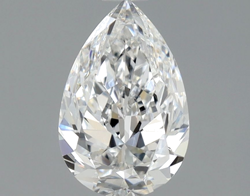 1.01 carat D-VS1 Natūralus Pear Deimantas (1)