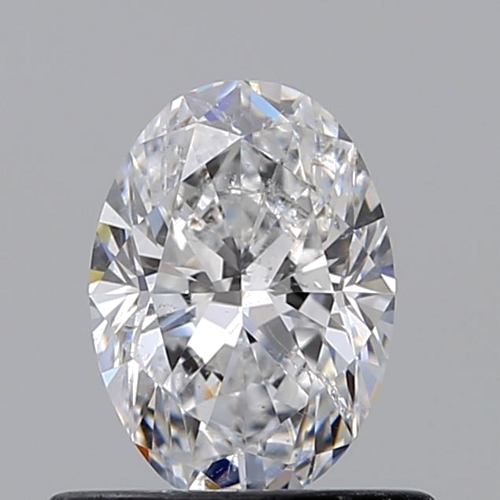 0.61 carat D-SI2 Natūralus Oval Deimantas (1)