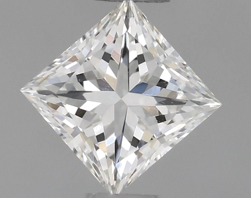 0.35 carat G-VVS2 Natūralus Princess Deimantas (1)