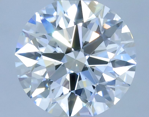 0.5 carat F-IF Excellent cut Natūralus Round Deimantas (1)